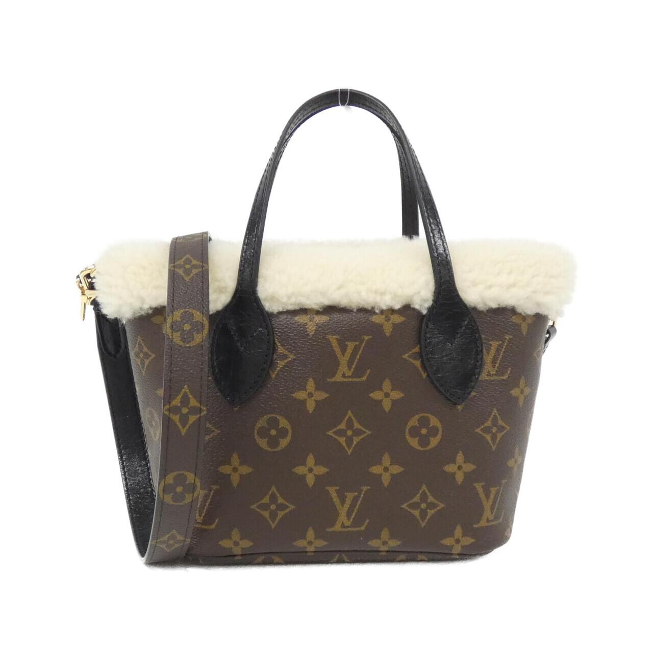 ルイヴィトン モノグラム LV SKI ネヴァーフル インサイドアウトBB コーティングキャンバス シアリング バッグ