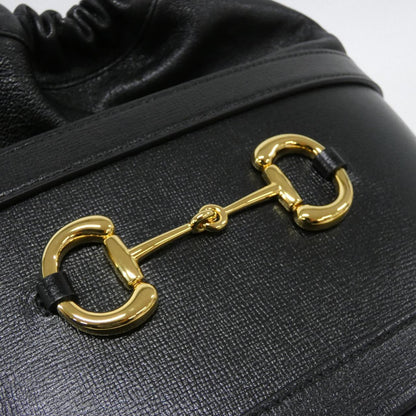 グッチ HORSEBIT 1955 レザー ショルダーバッグ