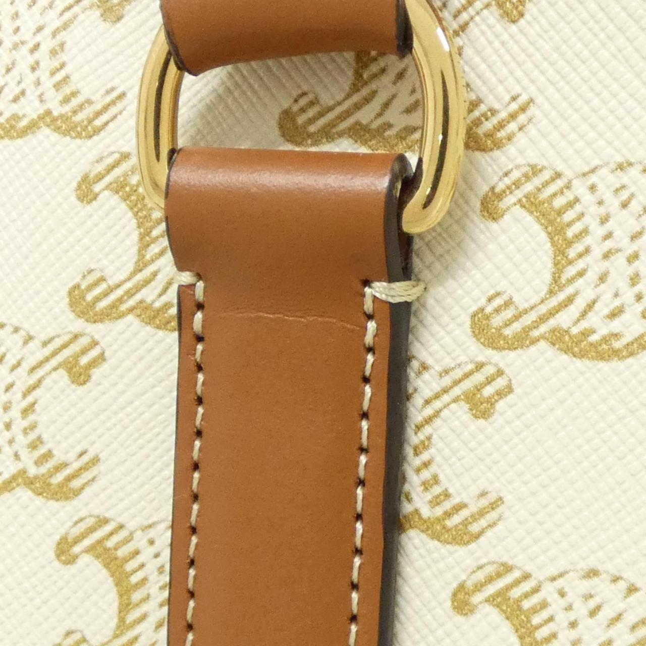 セリーヌ ミニホリゾンタルカバ トリオンフキャンバス トートバッグ