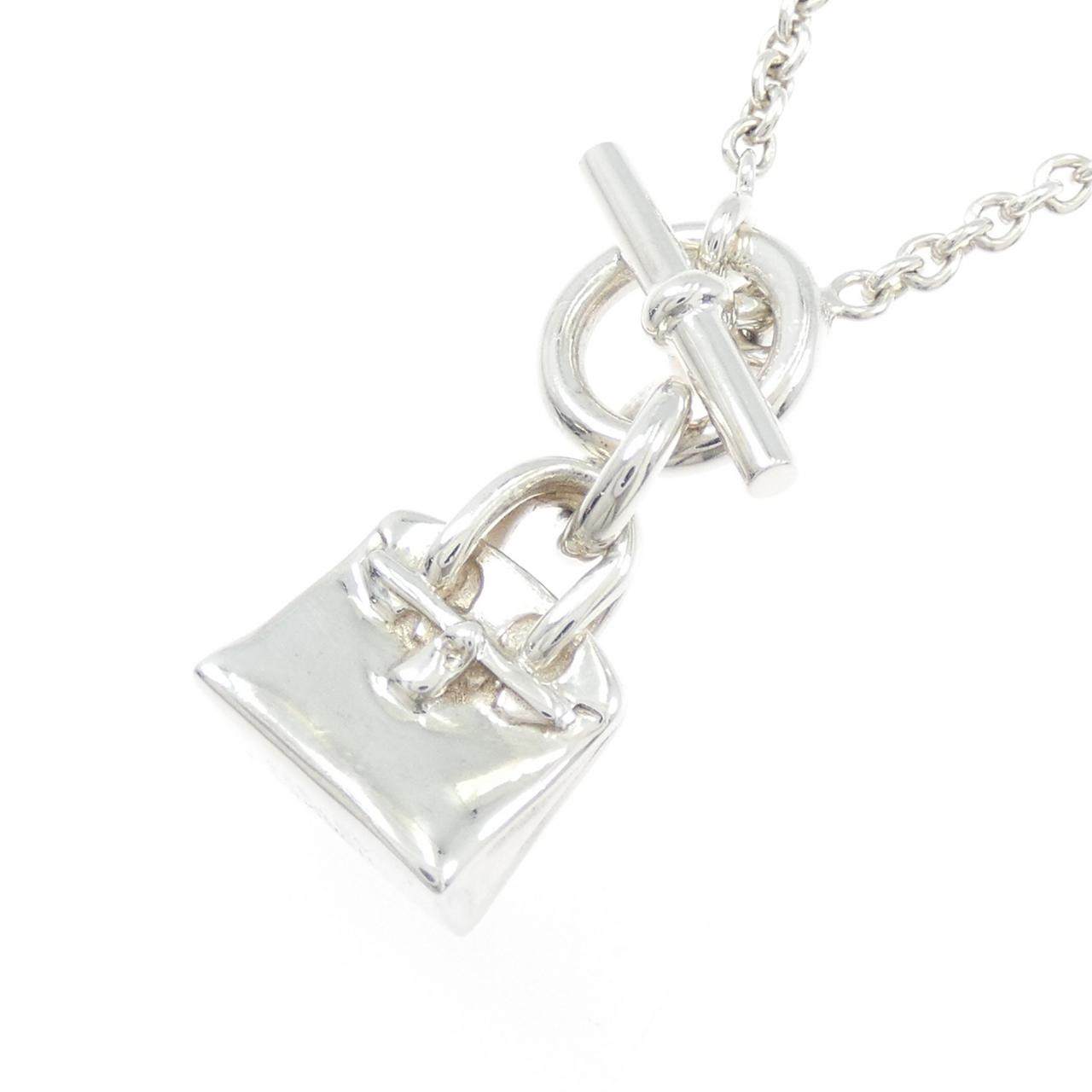エルメス アミュレットバーキン 925シルバー ネックレス