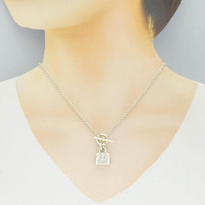 エルメス アミュレットバーキン 925シルバー ネックレス