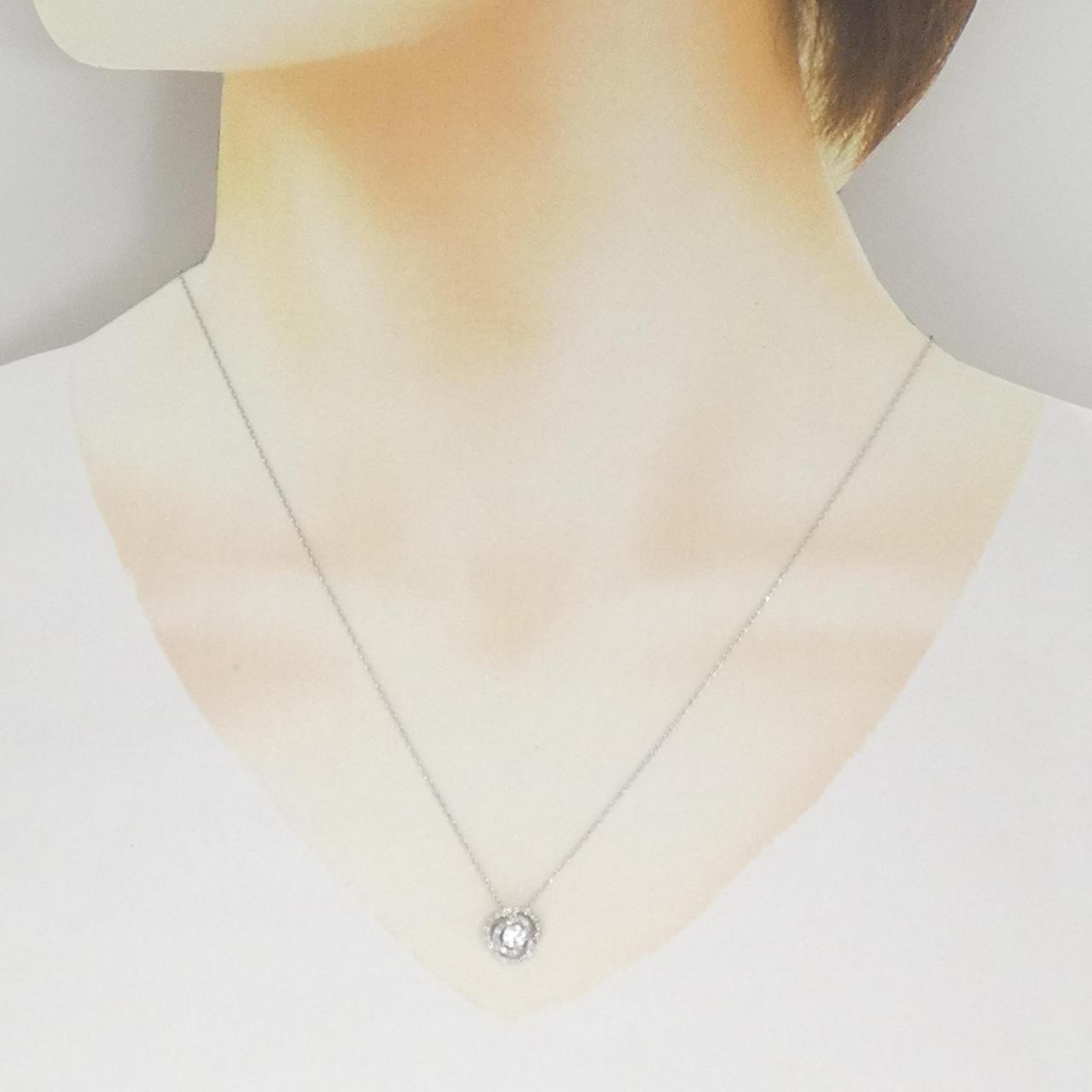 ヴァンドーム プラチナ ダイヤモンドネックレス