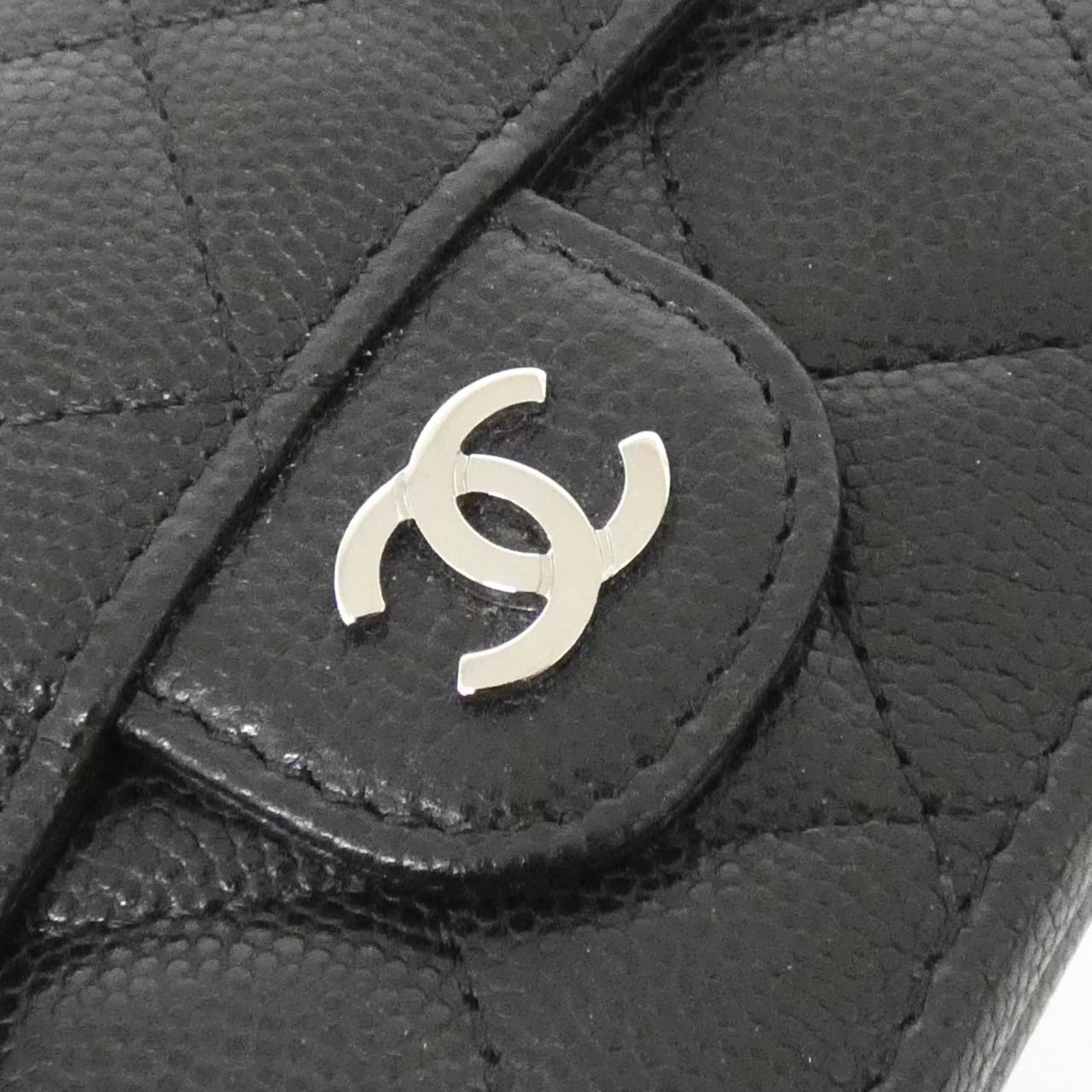 シャネル タイムレスクラシック キャビアスキン 財布