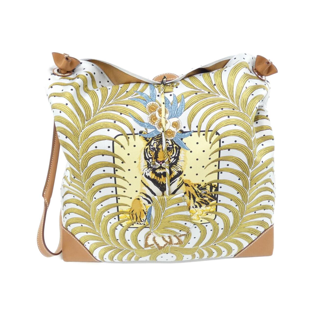 エルメス TIGRE ROYAL FLEURI シルキーシティPM シルク スイフト ショルダーバッグ
