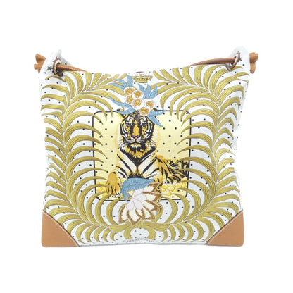 エルメス TIGRE ROYAL FLEURI シルキーシティPM シルク スイフト ショルダーバッグ