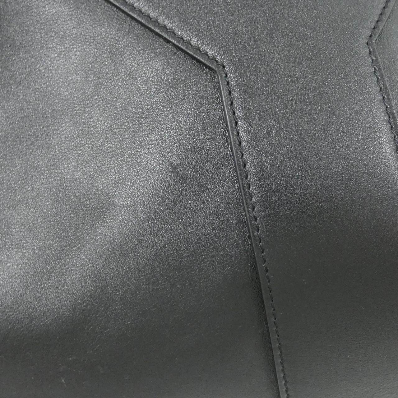 イヴサンローラン Y HOBO レザーショルダーバッグ