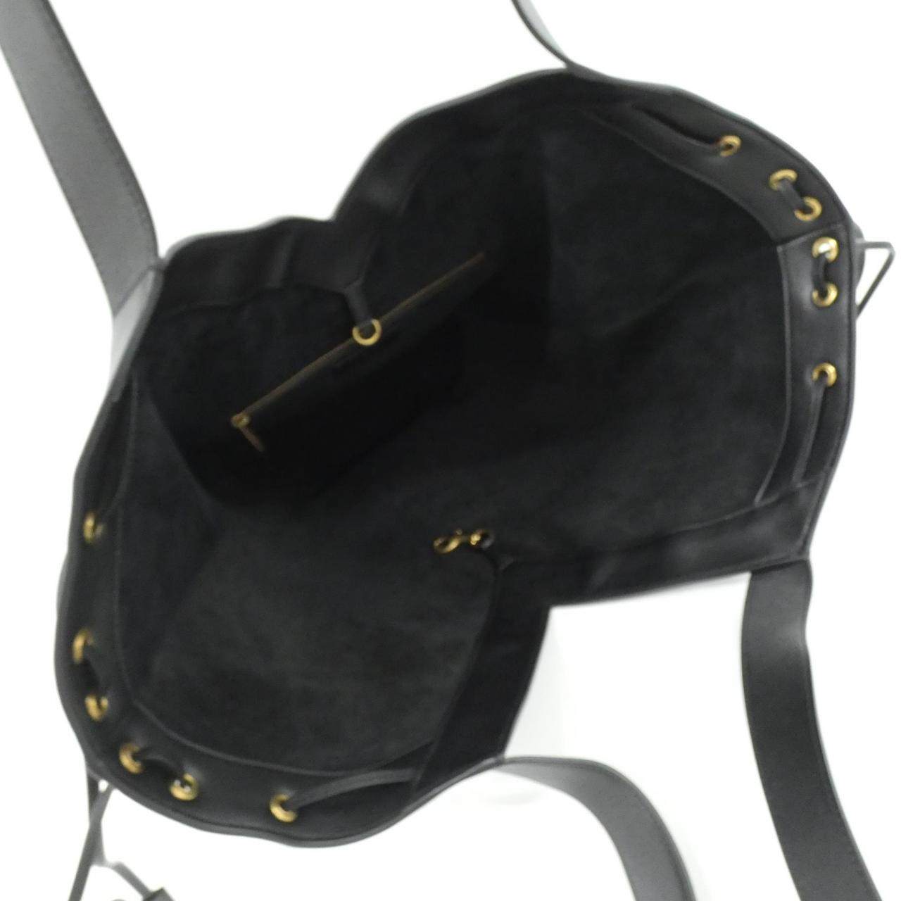 イヴサンローラン Y HOBO レザーショルダーバッグ