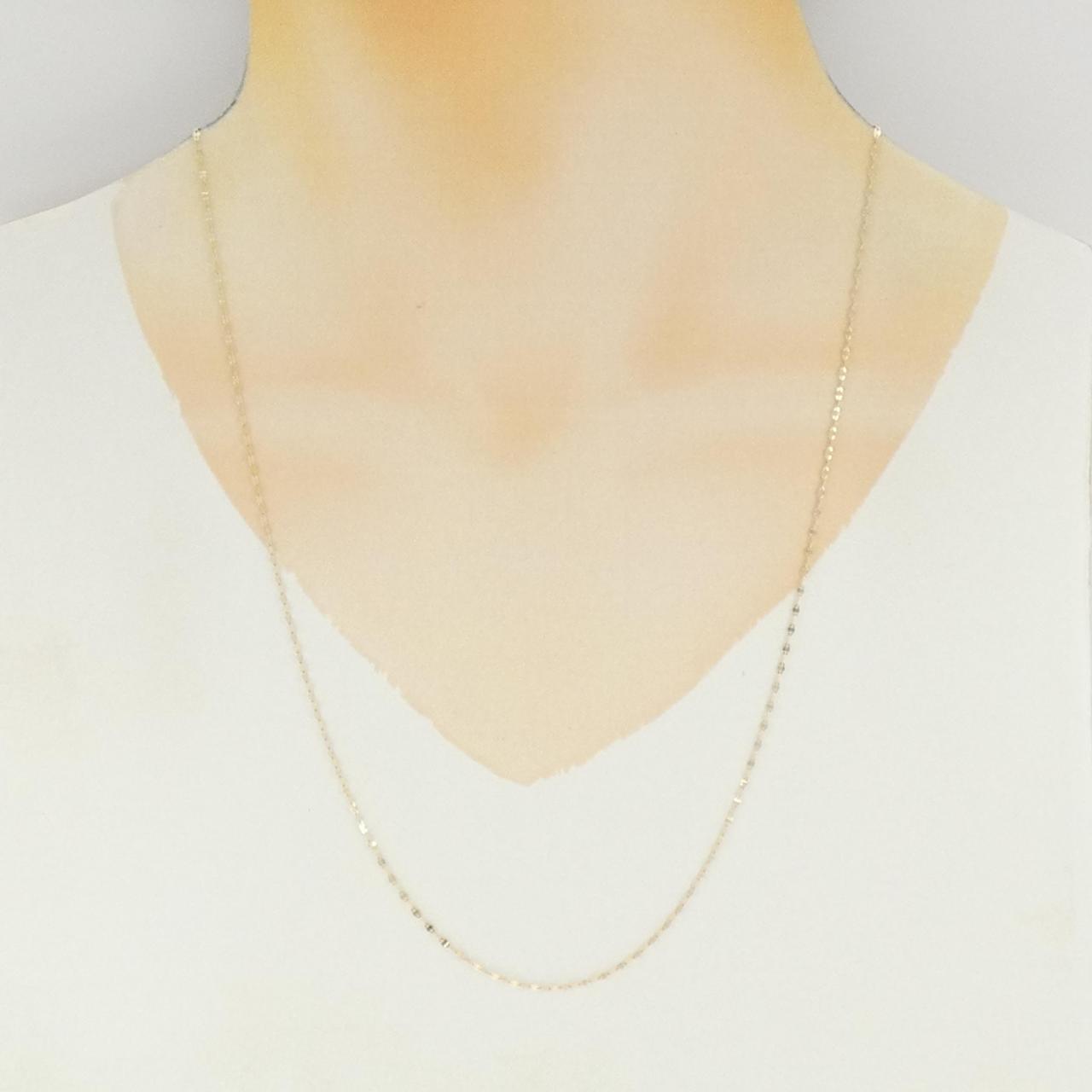 K10イエローゴールドネックレス