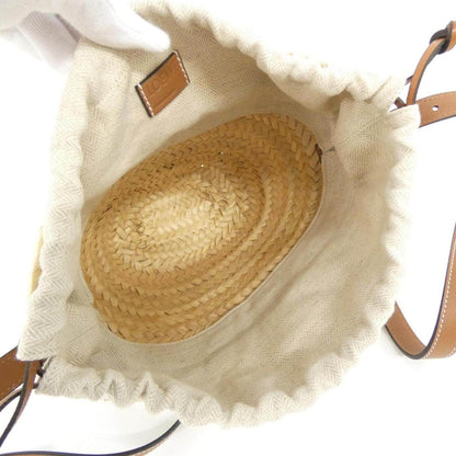 ロエベ ドローストリング バケット バッグ パームリーフ カーフ ショルダーバッグ