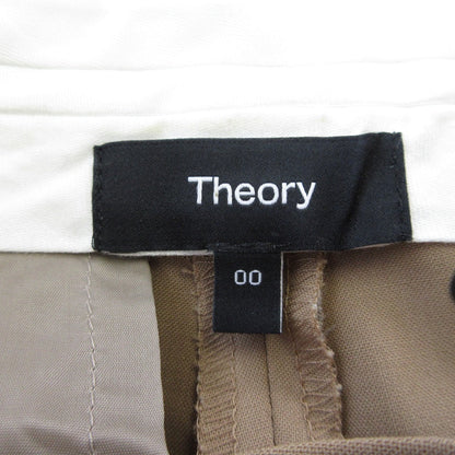 セオリー TRACEABLE WOOL TREECA GZ ウール ストレッチ スラックスパンツ