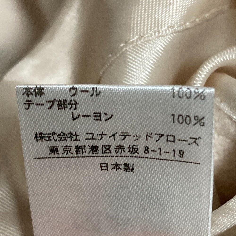 ドゥロワー ウールビーバー ノーカラーコート