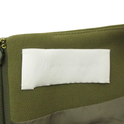 マメクロゴウチ Curved Line Neck ドレス