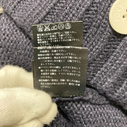 フォクシーニューヨーク ニットカーディガン