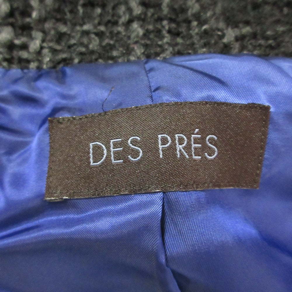 DES PRES ロングツイードコート
