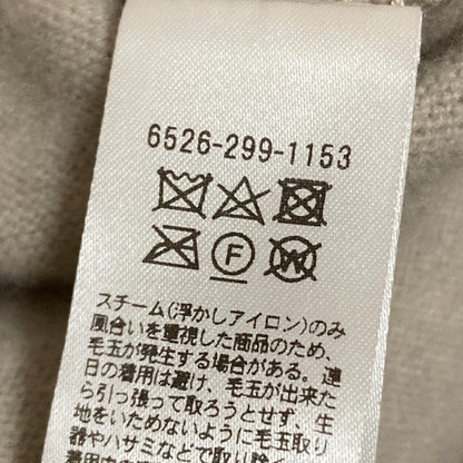ドゥロワー 12G天竺編みタートルネックニットワンピース
