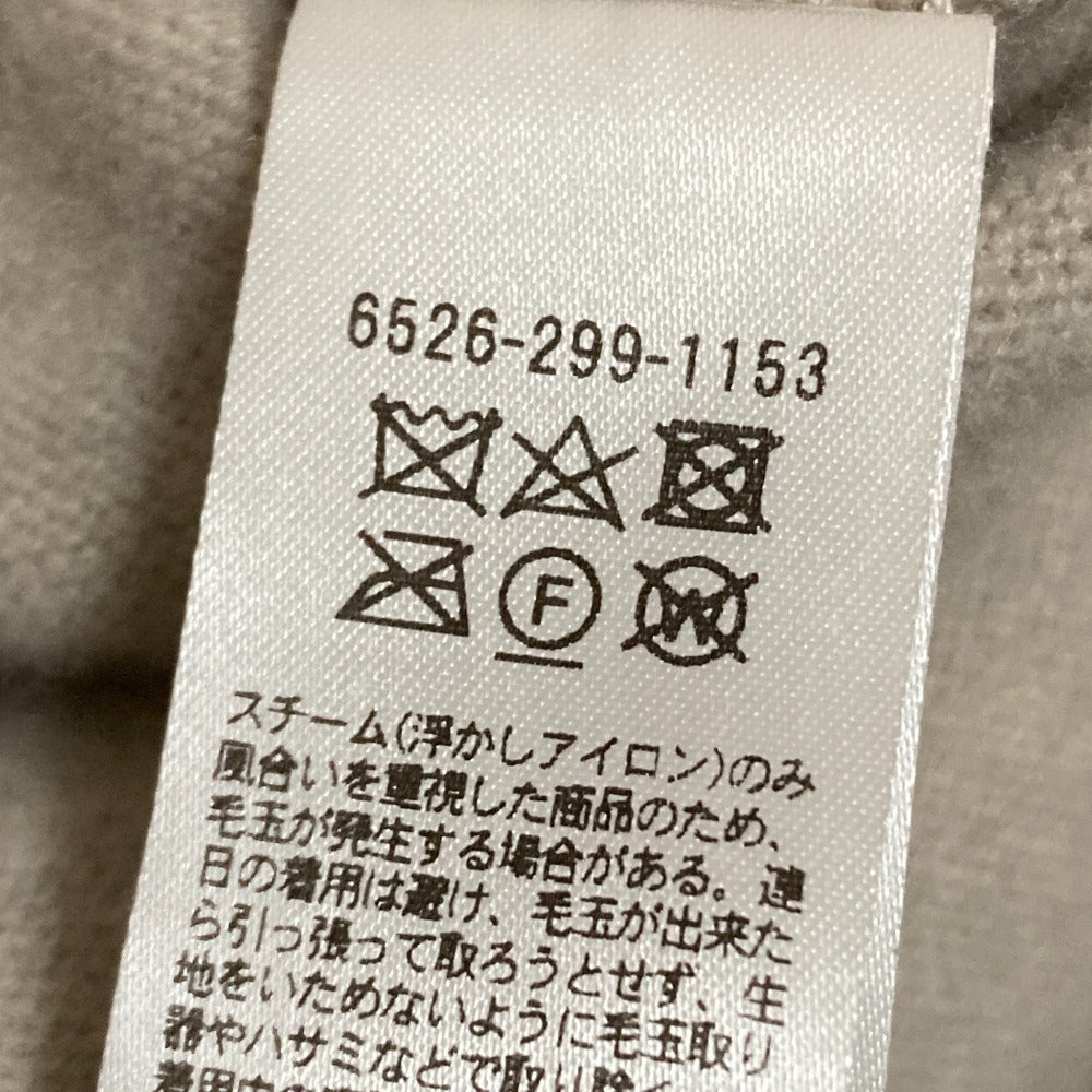 ドゥロワー 12G天竺編みタートルネックニットワンピース
