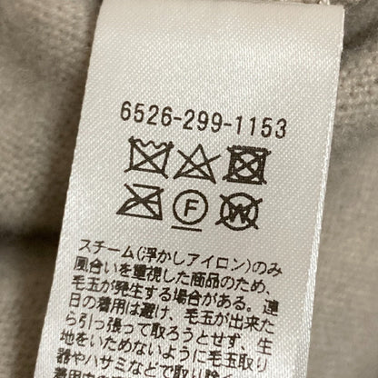 ドゥロワー 12G天竺編みタートルネックニットワンピース