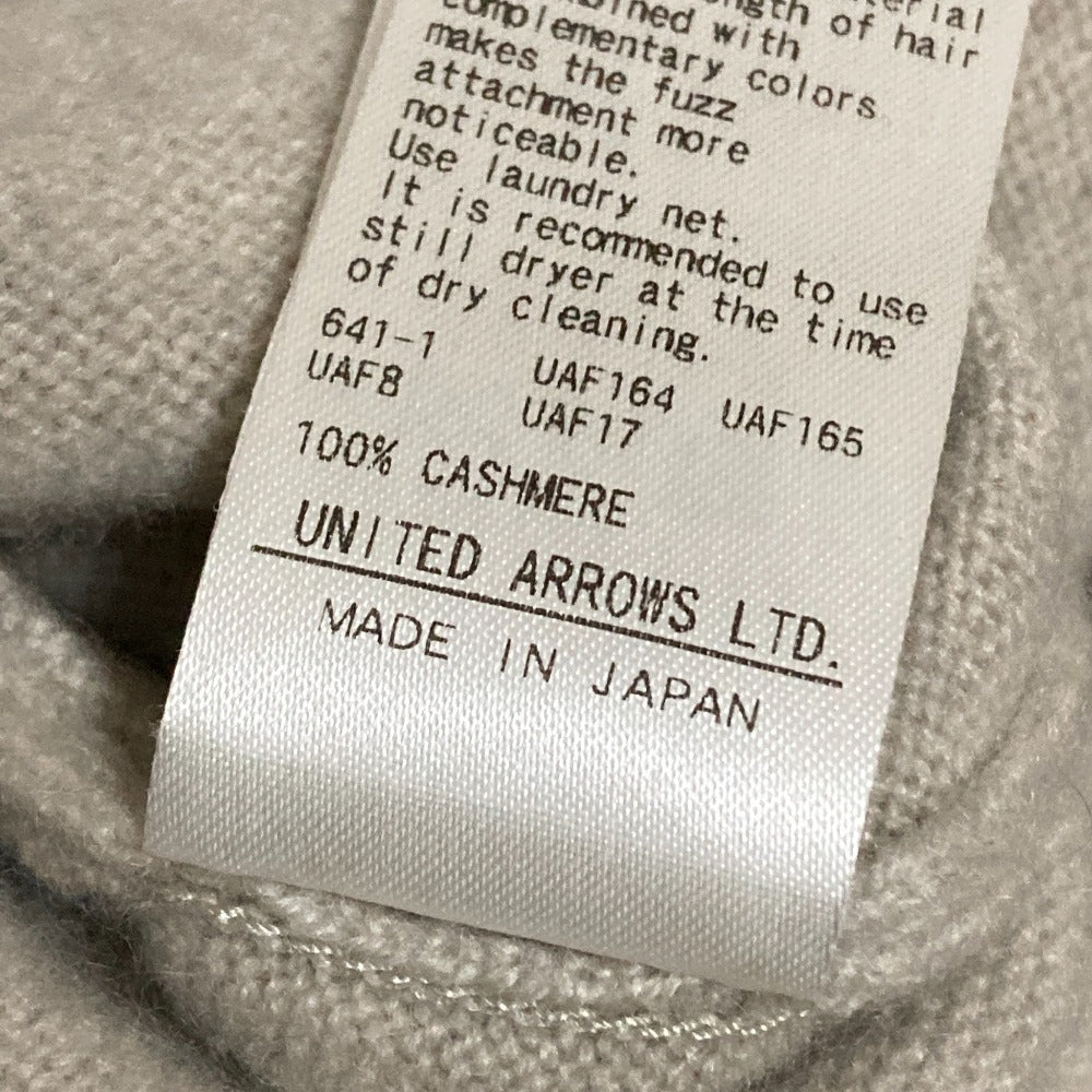 ドゥロワー 12G天竺編みタートルネックニットワンピース