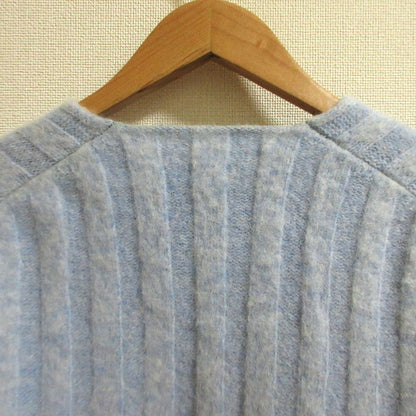 セリーヌ Vネックワイドリブニットミニワンピース