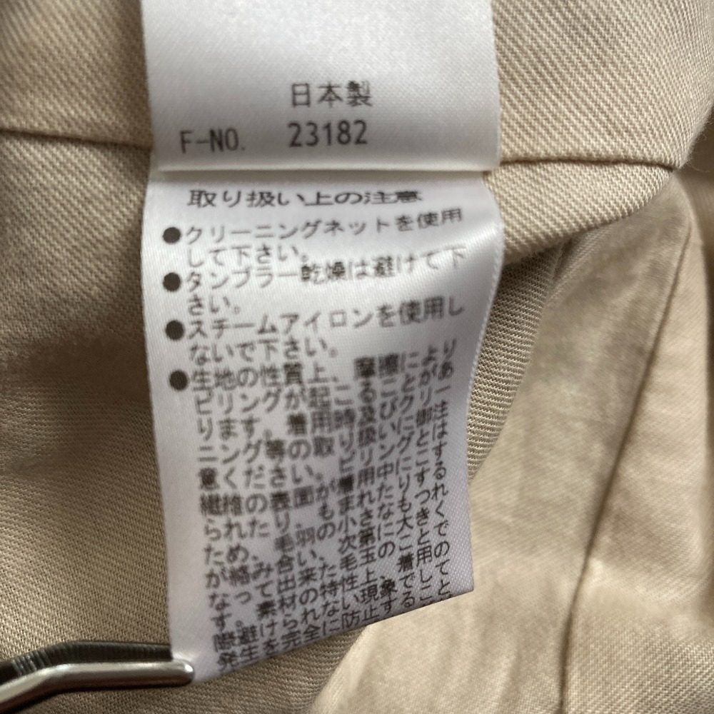 ブティックニコル ウールチェスターコート