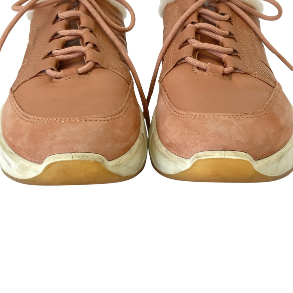 エコー WARM LINED CHUNKY レザースニーカー