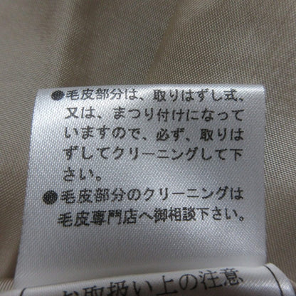 ルネ フォックスファーアンゴラブレンドプリンセスコート