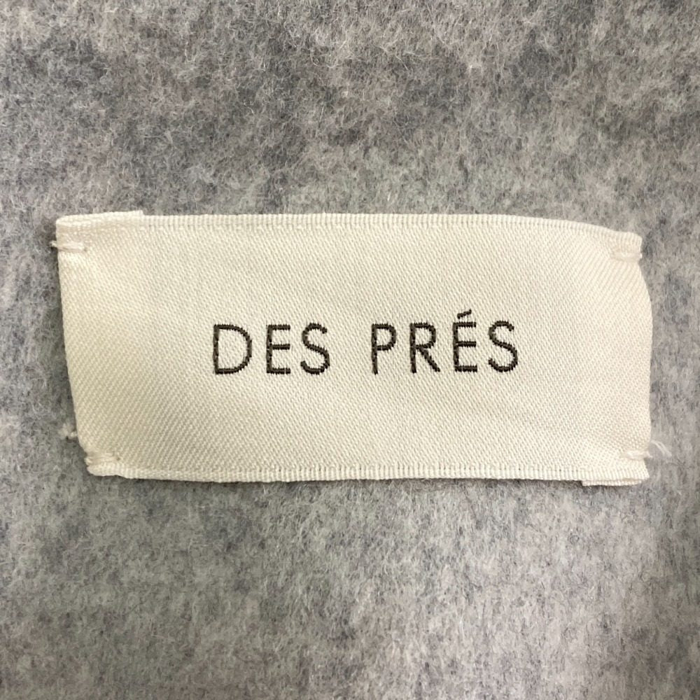 DES PRES ダブルフェイスメルトンビーバー コート