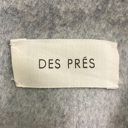DES PRES ダブルフェイスメルトンビーバー コート