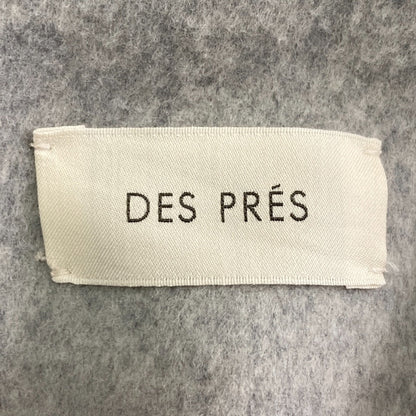 DES PRES ダブルフェイスメルトンビーバー コート