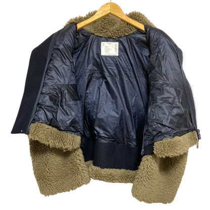 サカイ Faux Shearling パデッドブルゾン