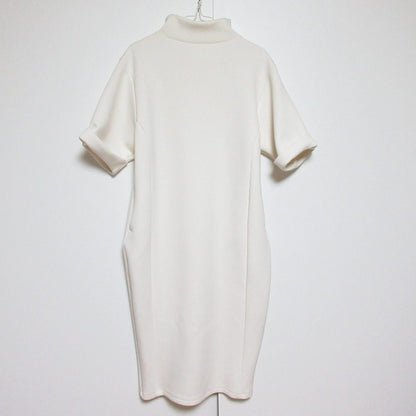 リタジーンズトウキョウ BONDING HALF NECK T-DRESS ロングワンピース