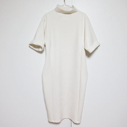 リタジーンズトウキョウ BONDING HALF NECK T-DRESS ロングワンピース