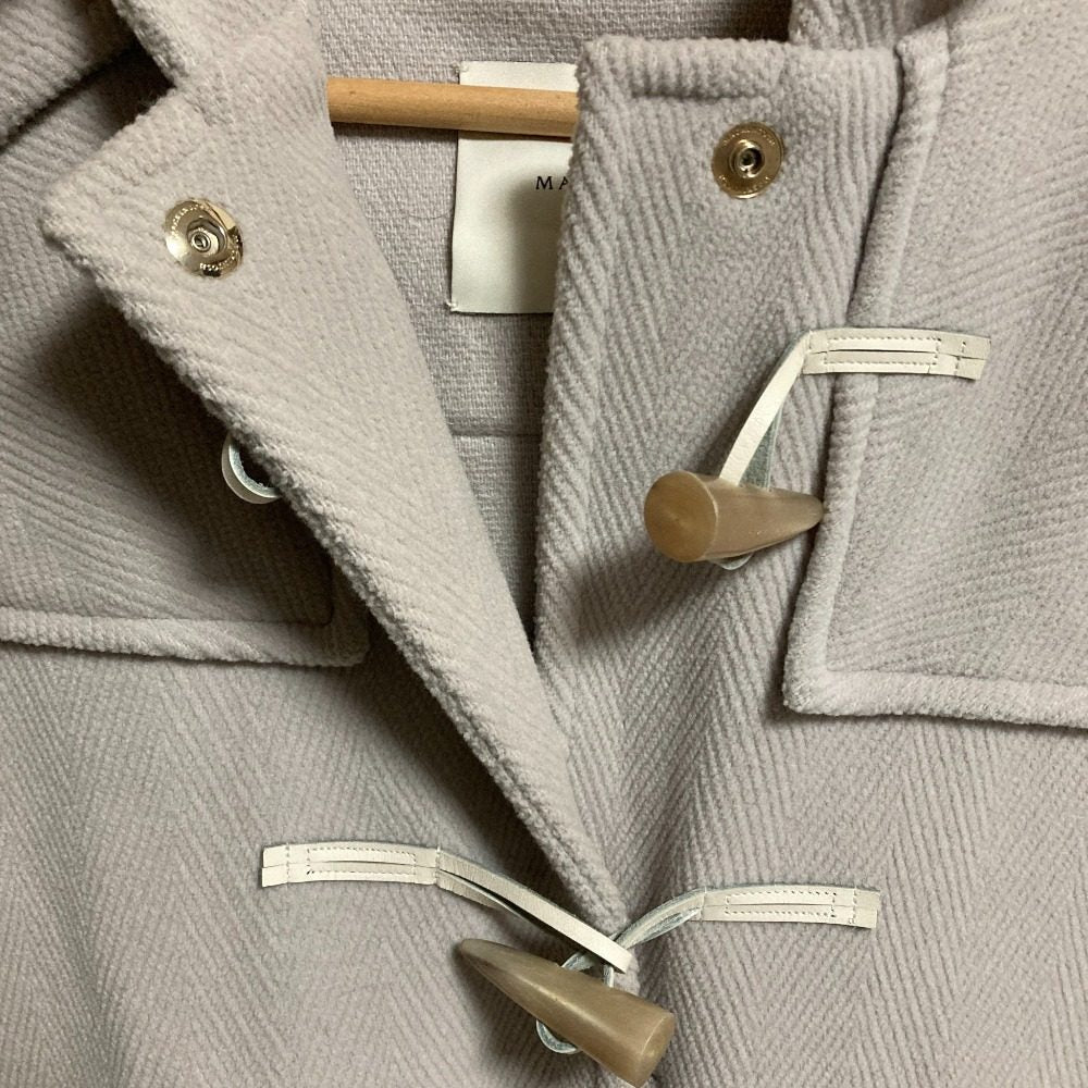 マッキントッシュ LDS WEIR ヘリンボーンパイル ロングコート