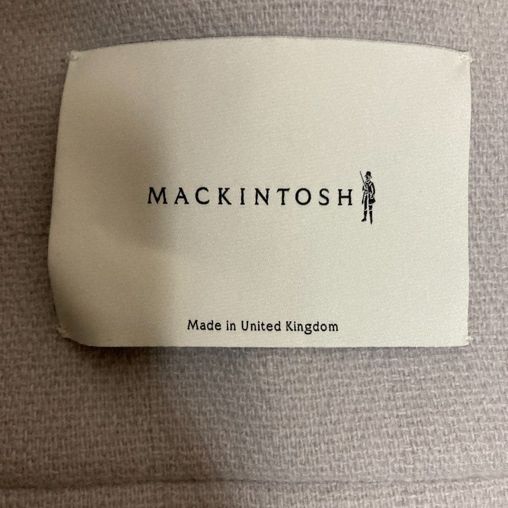 マッキントッシュ LDS WEIR ヘリンボーンパイル ロングコート