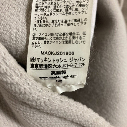 マッキントッシュ LDS WEIR ヘリンボーンパイル ロングコート