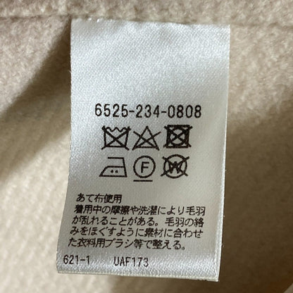 ドゥロワー ウールビーバーノーカラーコート