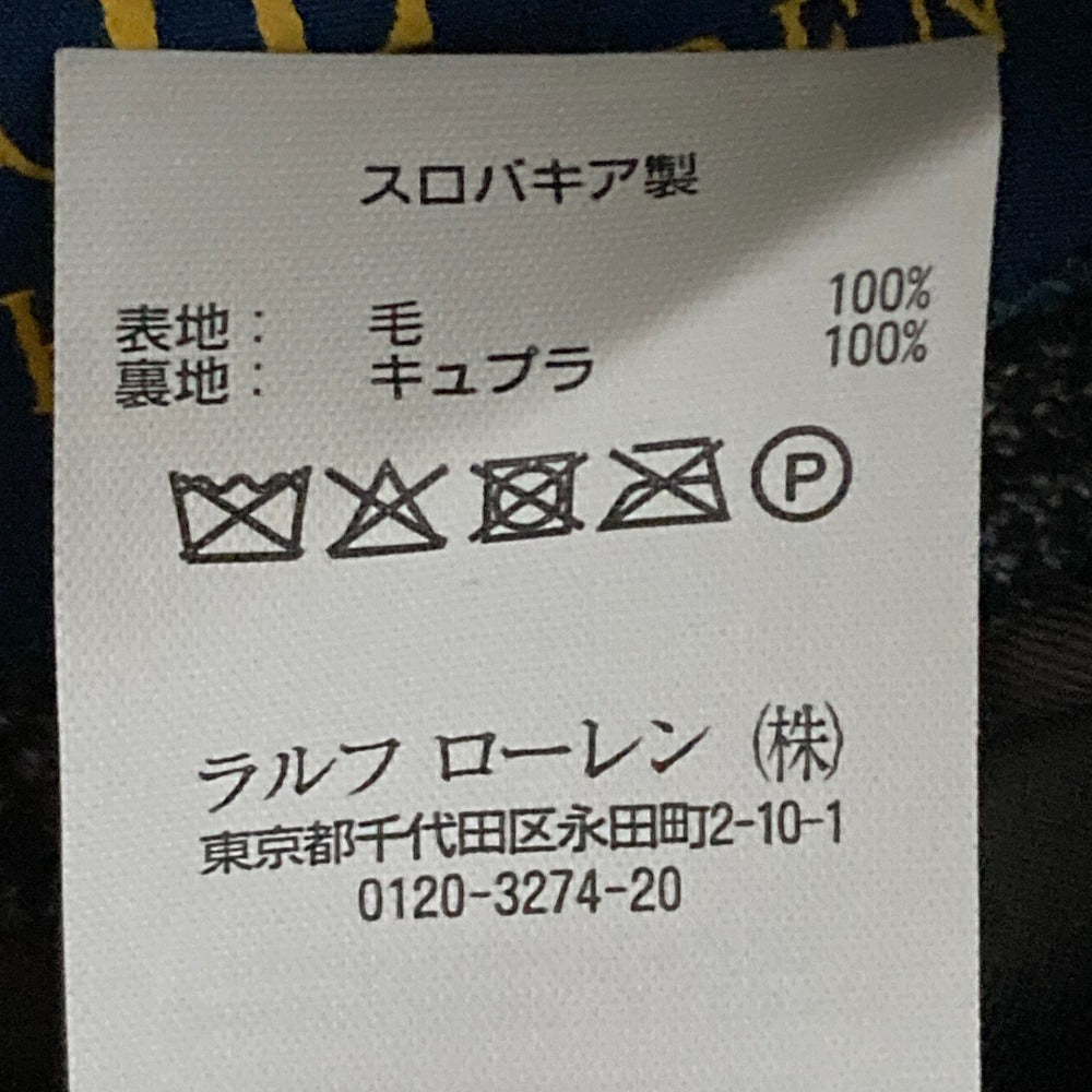 ポロ ラルフ ローレン カスタムフィット グレンチェック ウール テーラードジャケット