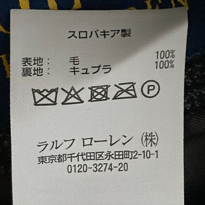 ポロ ラルフ ローレン カスタムフィット グレンチェック ウール テーラードジャケット