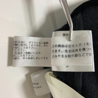 アイシービー ダブルブレスト ウールコート