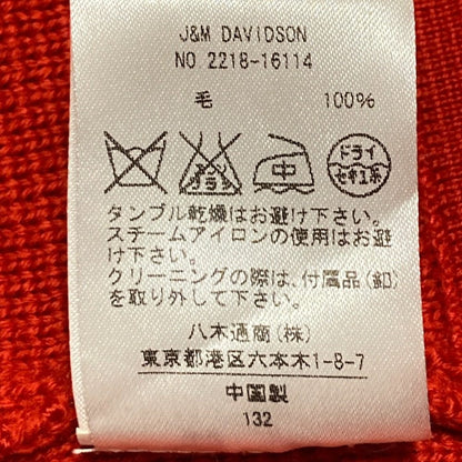 J&M デヴィッドソン ウールニットコート