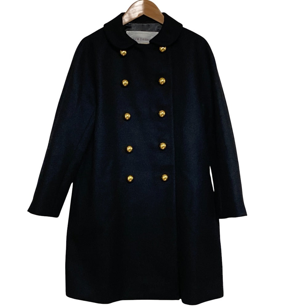 J&M DAVIDSON ウールダブルブレストコート