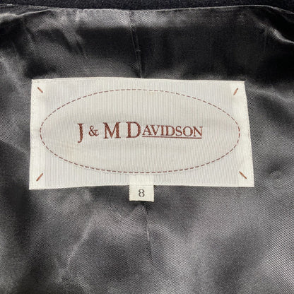 J&M DAVIDSON ウールダブルブレストコート
