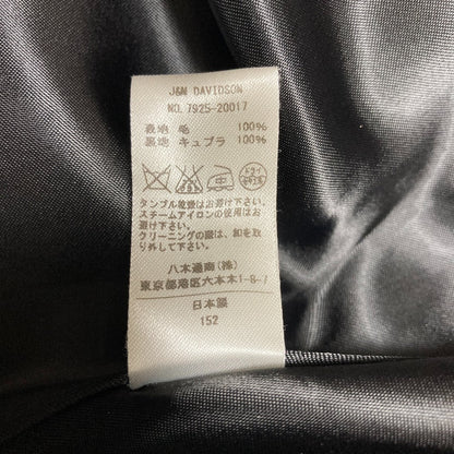 J&M DAVIDSON ウールダブルブレストコート