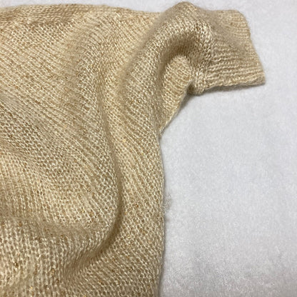 ANAYI スパンコールニットカーディガン