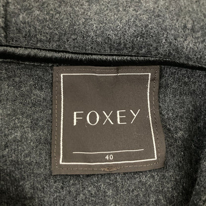 FOXEY グレースフルマント ウールコート