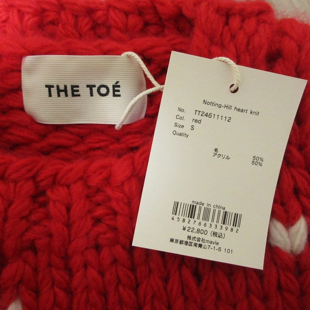 THE TOE NOTTING HILL HEART KNIT ニットセーター
