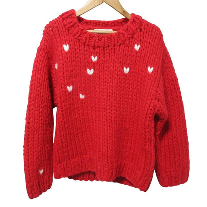 THE TOE NOTTING HILL HEART KNIT ニットセーター