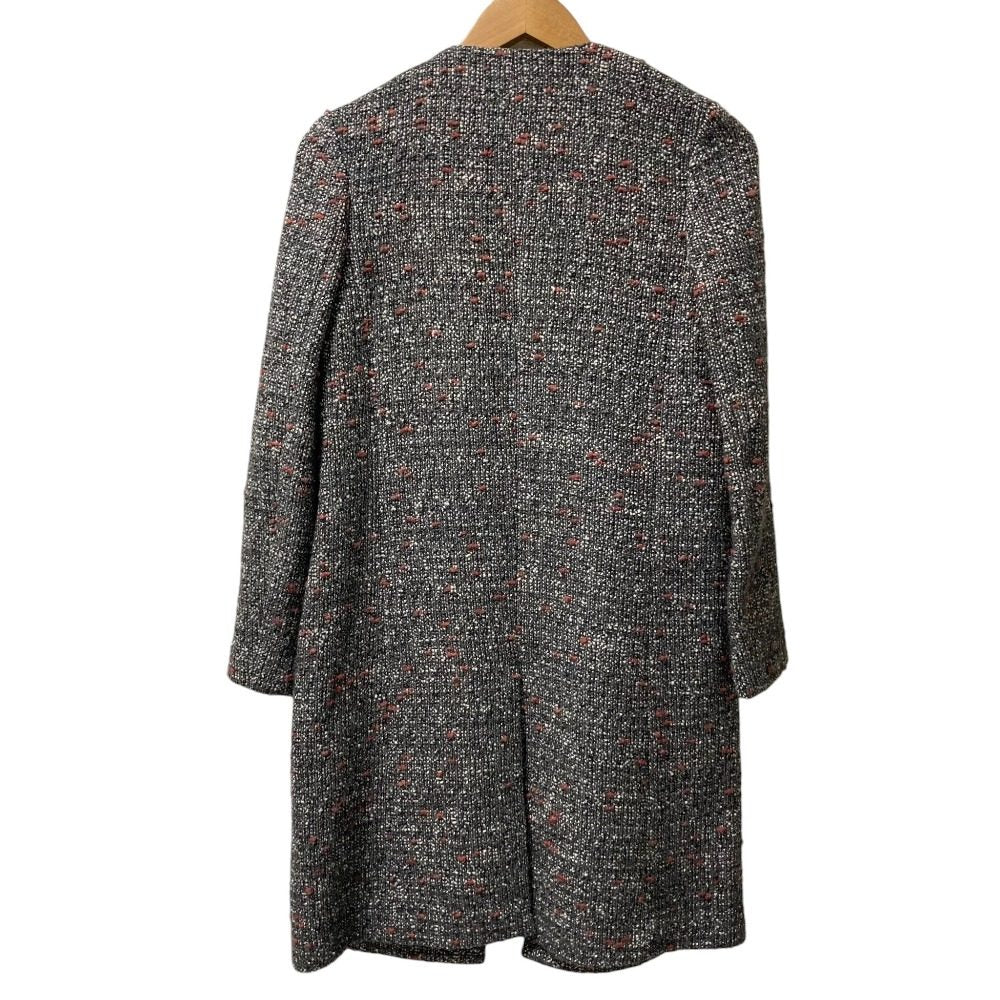 セオリー LOOP TWEED ノーカラーコート