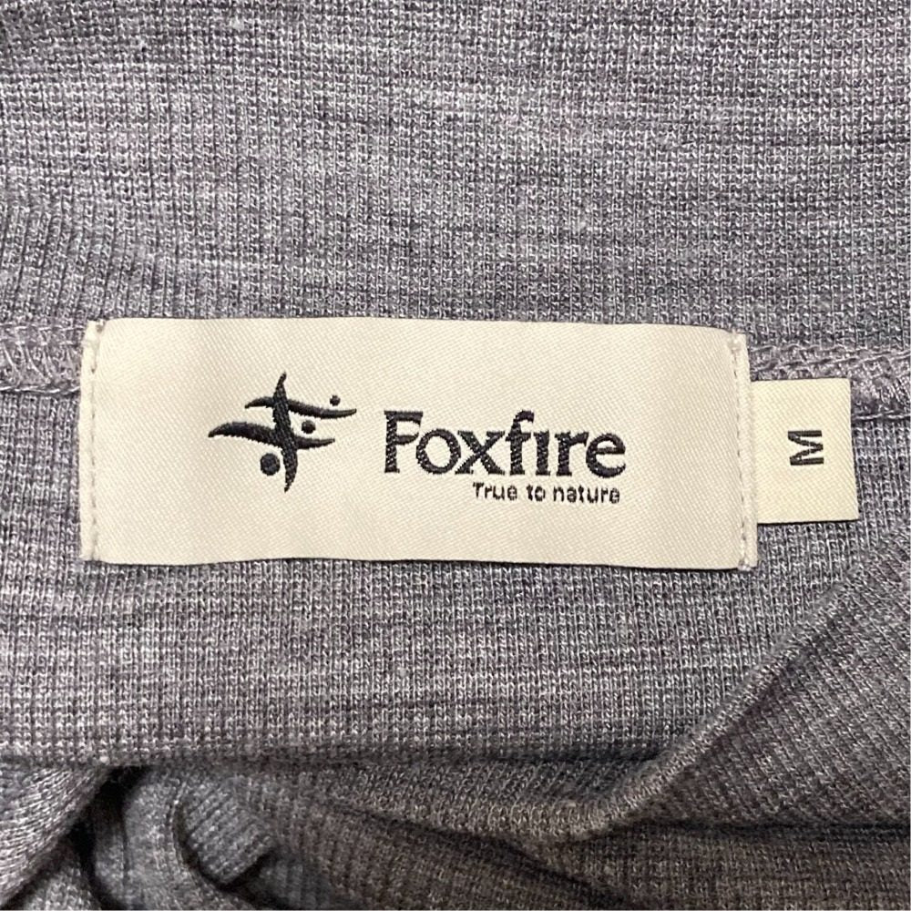 フォックスファイヤー TSウールモック 長袖Tシャツ