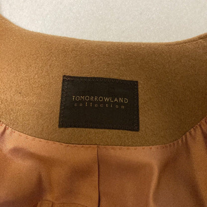 トゥモローランドコレクション ウールブレンドノーカラーコート